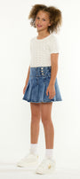 Kelly Pleated Kids Skort - Official Kancan USA