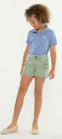 Izzie Mid Rise Kids Short - Official Kancan USA