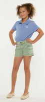 Izzie Mid Rise Kids Short - Official Kancan USA