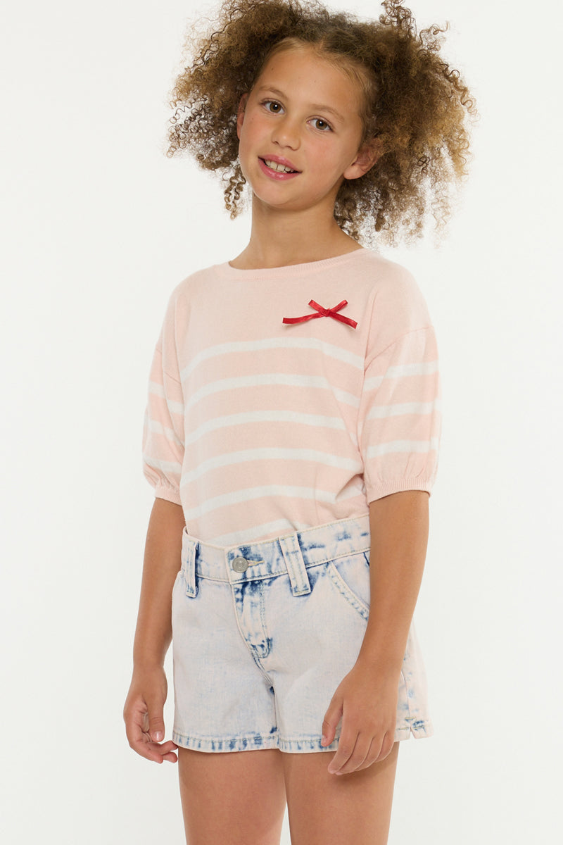 Scarlett Mid Rise Kids Short - Official Kancan USA