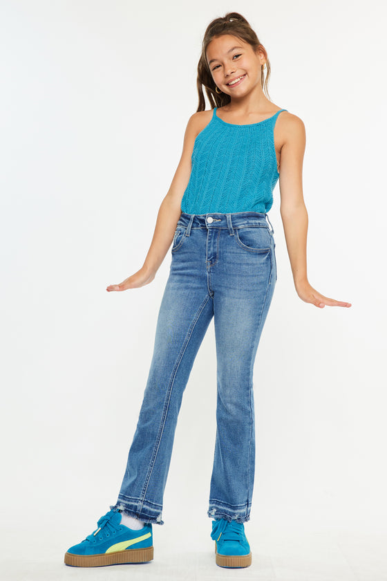 Bibi High Rise Kids Cropped bootcut - Official Kancan USA