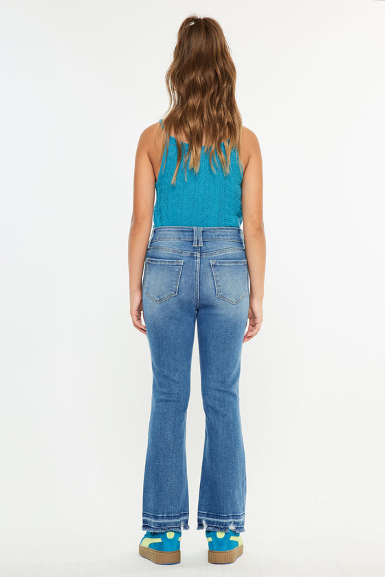 Bibi High Rise Kids Cropped bootcut - Official Kancan USA