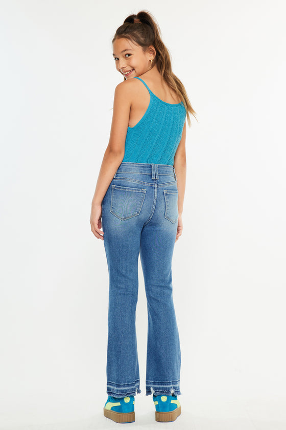 Bibi High Rise Kids Cropped bootcut - Official Kancan USA
