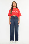 Andy High Rise Wide Leg Kids Jeans