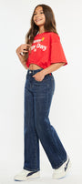 Andy High Rise Wide Leg Kids Jeans - Official Kancan USA