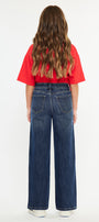 Andy High Rise Wide Leg Kids Jeans - Official Kancan USA