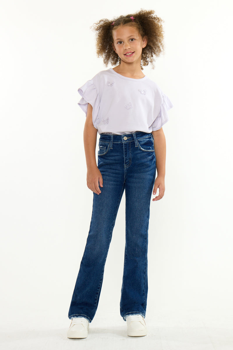Dina High Rise Kids Bootcut