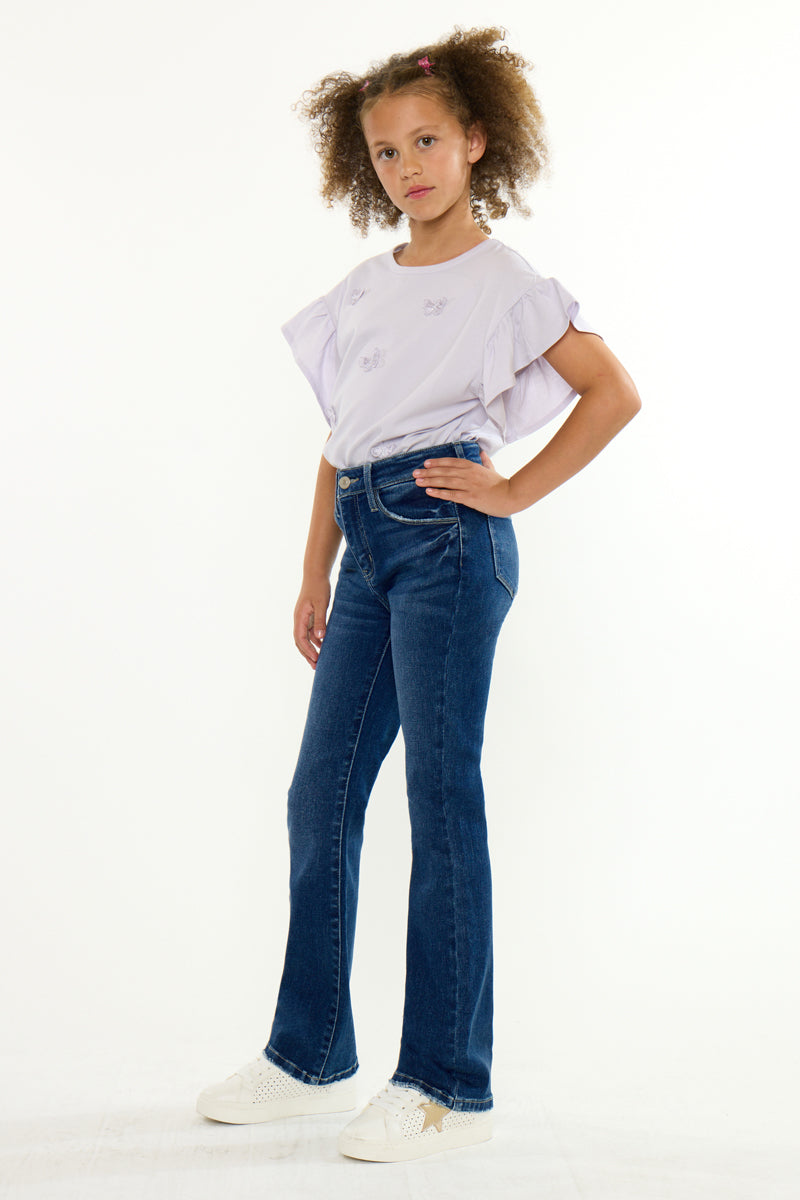 Dina High Rise Kids Bootcut
