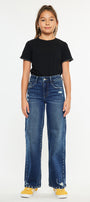 Dania High Rise Wide Leg Kids Jeans - Official Kancan USA