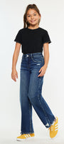 Dania High Rise Wide Leg Kids Jeans - Official Kancan USA