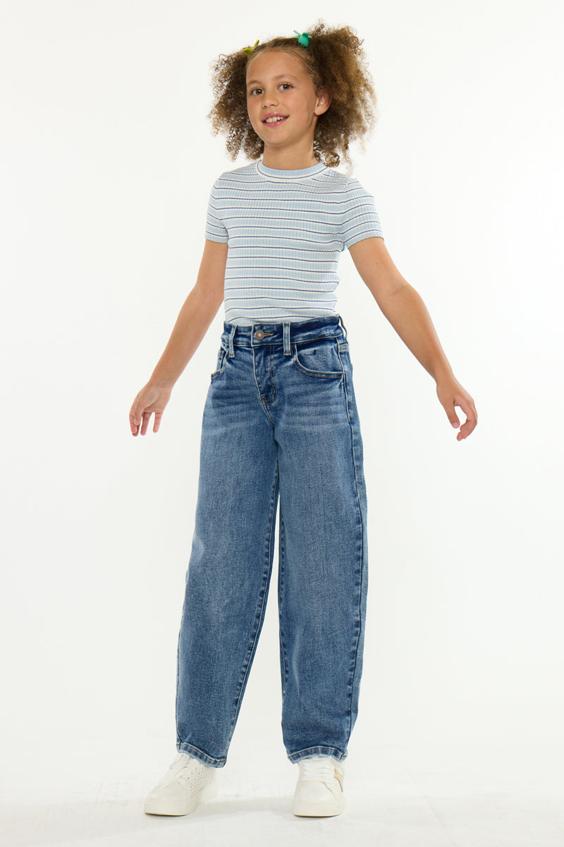 Jill High Rise Kids Barrel