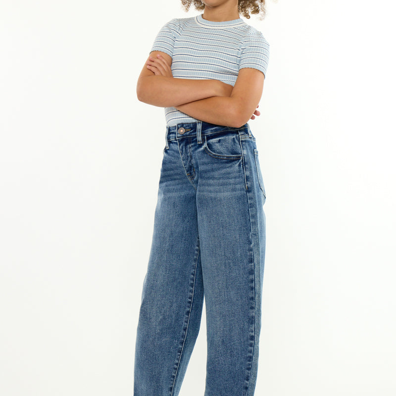 Jill High Rise Kids Barrel