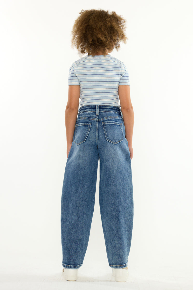 Jill High Rise Kids Barrel