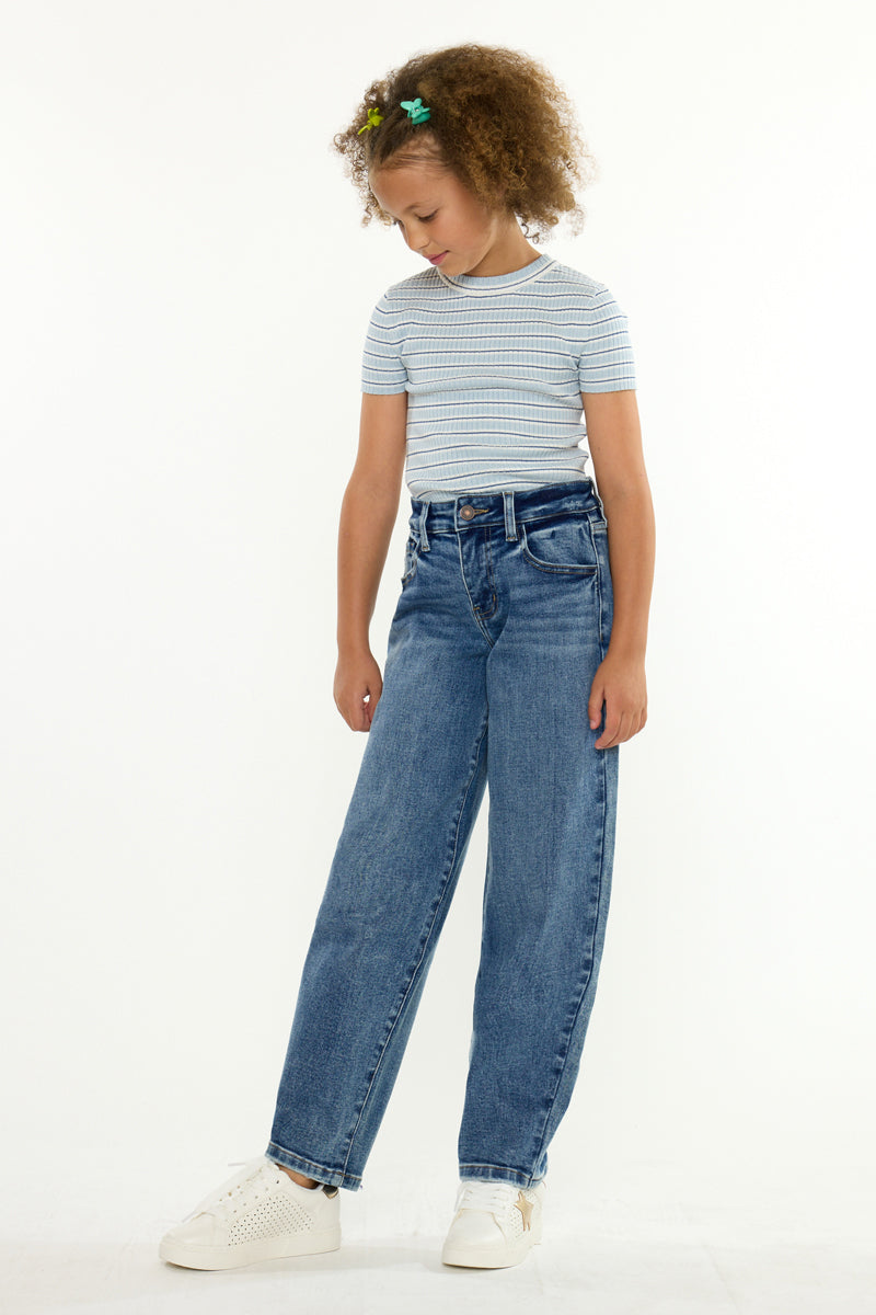 Jill High Rise Kids Barrel