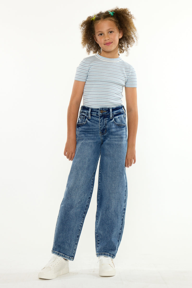 Jill High Rise Kids Barrel