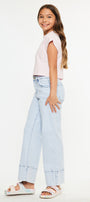 Kassie High Rise Kids Crop Wide Leg - Official Kancan USA