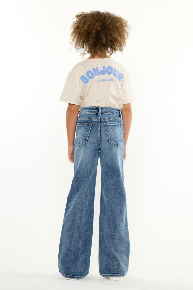 Iris High Rise Kids 90's Flare - Official Kancan USA