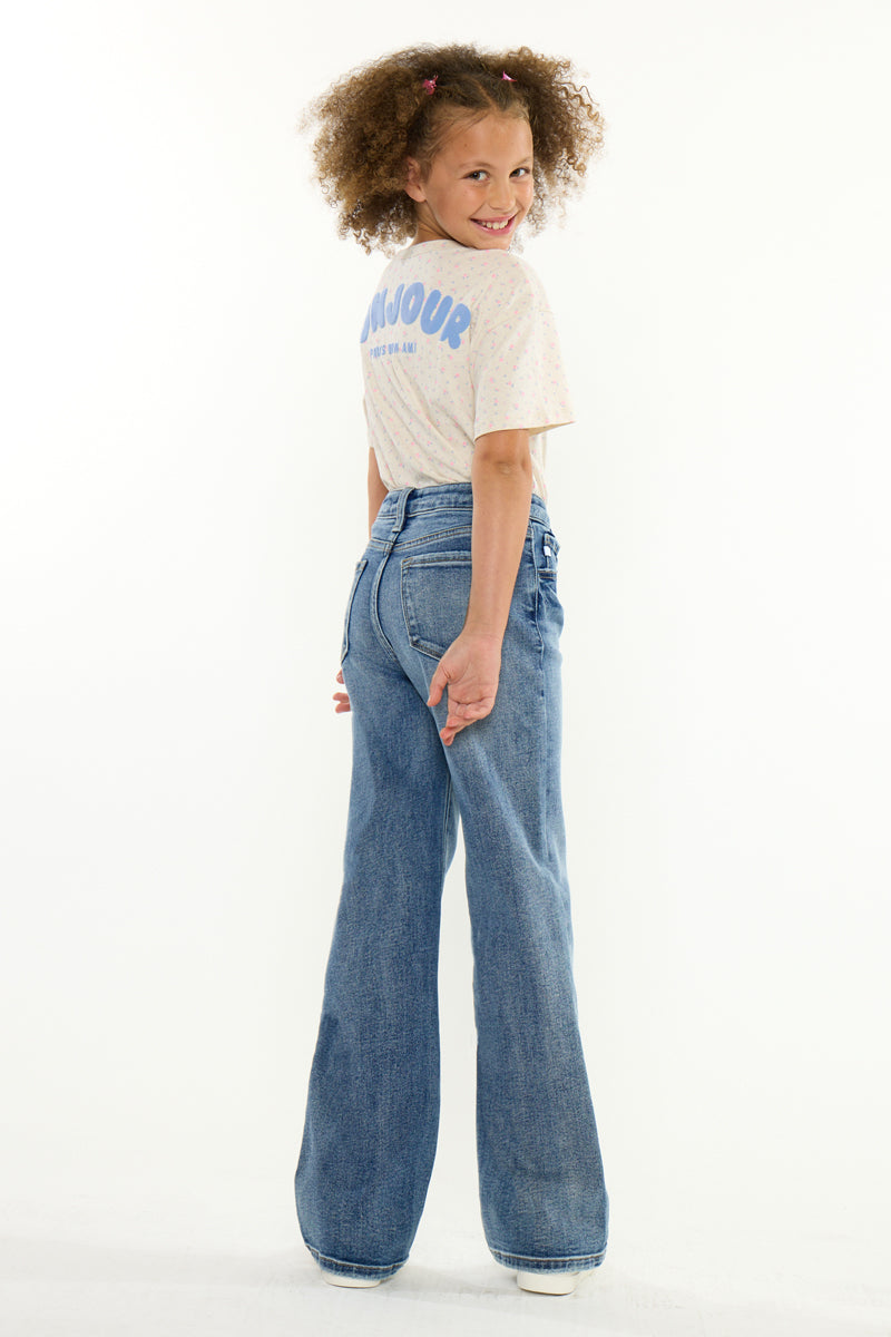 Iris High Rise Kids 90's Flare - Official Kancan USA