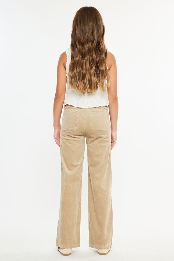 Sullie Ultra High Rise Wide Leg Kid Jeans - Official Kancan USA