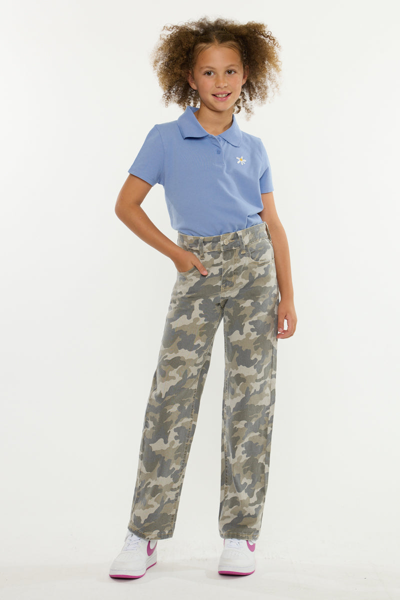 Britt High Rise Kids Straight - Official Kancan USA