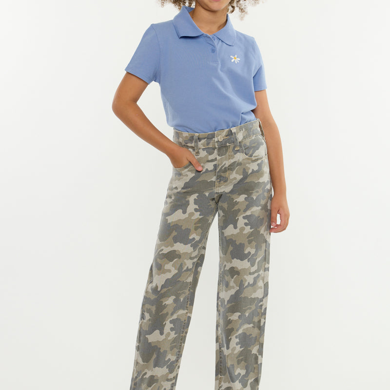 Britt High Rise Kids Straight - Official Kancan USA