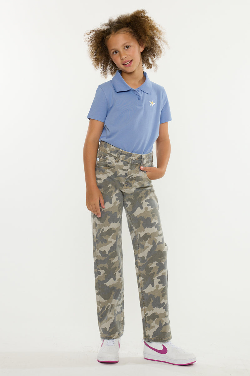 Britt High Rise Kids Straight - Official Kancan USA