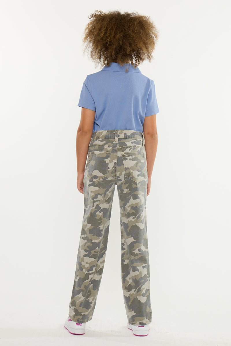 Britt High Rise Kids Straight - Official Kancan USA