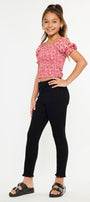 Rachell High Rise Ankle Skinny Kid Jeans - Official Kancan USA