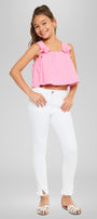 Rocket High Rise Ankle Skinny Kid Jeans - Official Kancan USA