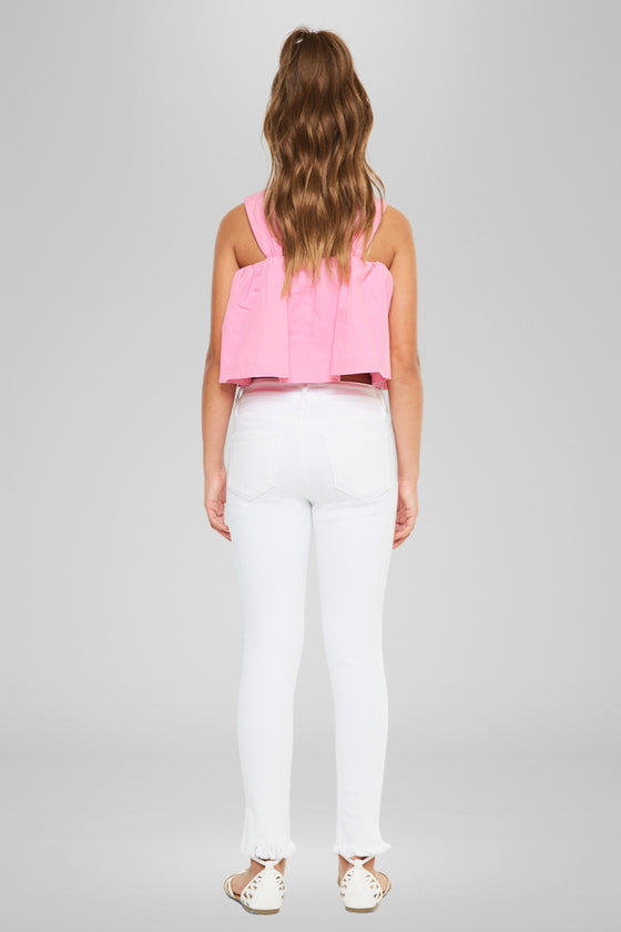 Rocket High Rise Ankle Skinny Kid Jeans - Official Kancan USA