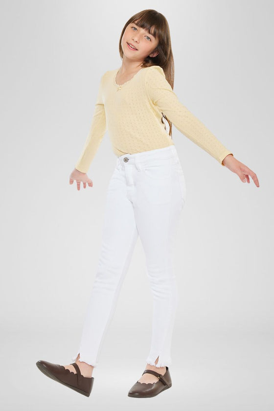 Rocket High Rise Ankle Skinny Kid Jeans