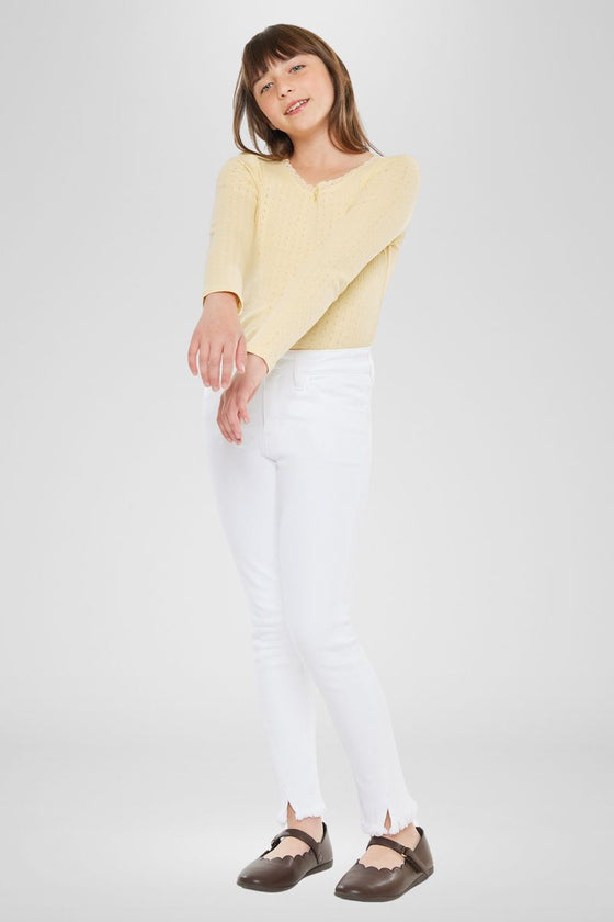 Rocket High Rise Ankle Skinny Kid Jeans