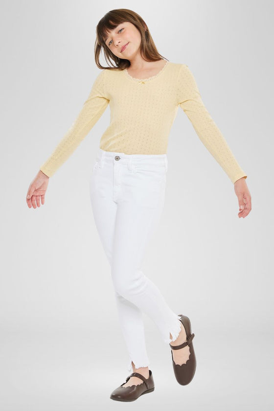 Rocket High Rise Ankle Skinny Kid Jeans