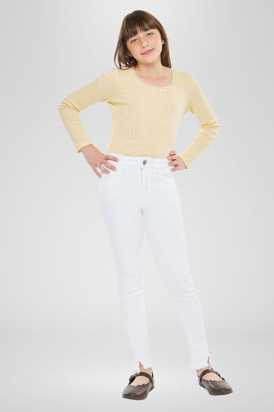 Rocket High Rise Ankle Skinny Kid Jeans