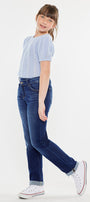 Milly Mid Rise Straight Kids Jeans - Official Kancan USA
