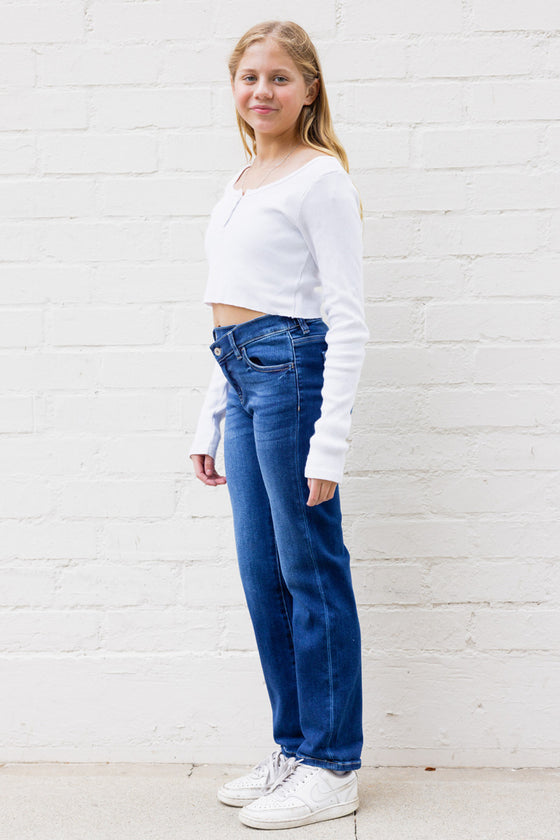 Milly Mid Rise Straight - Official Kancan USA