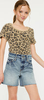Junie High Rise Kids Shorts - Official Kancan USA
