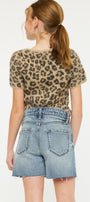 Junie High Rise Kids Shorts - Official Kancan USA