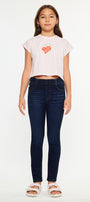 Crystal High Rise Ankle Skinny Kid Jeans - Official Kancan USA