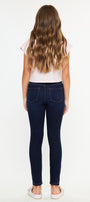Crystal High Rise Ankle Skinny Kid Jeans - Official Kancan USA