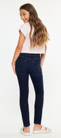 Crystal High Rise Ankle Skinny Kid Jeans - Official Kancan USA
