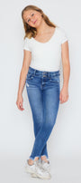 Bunnie High Rise Ankle Skinny Kid Jeans - Official Kancan USA