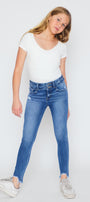 Bunnie High Rise Ankle Skinny Kid Jeans - Official Kancan USA
