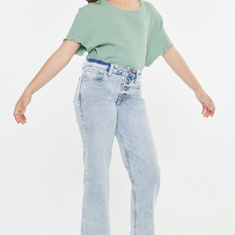 Kandy High Rise Kids Cropped Straight - Official Kancan USA