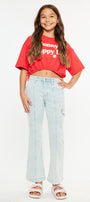 Normani High Rise Kids Cargo Flare - Official Kancan USA