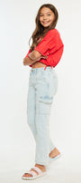Normani High Rise Kids Cargo Flare - Official Kancan USA