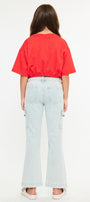 Normani High Rise Kids Cargo Flare - Official Kancan USA