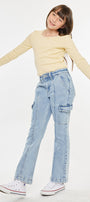 Normani High Rise Kids Cargo Flare - Official Kancan USA