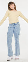 Gormani High Rise Kids Cargo Flare - Official Kancan USA