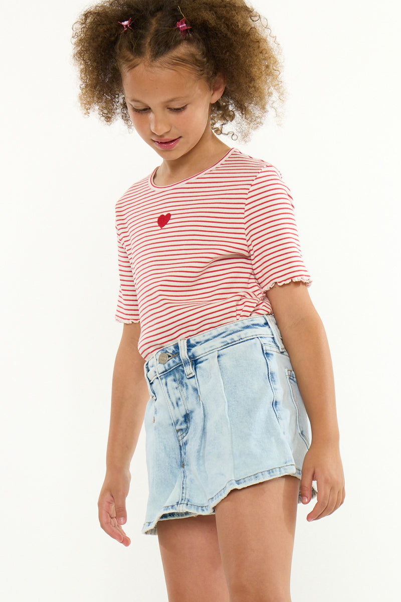 Marina Kids Denim Skort - Official Kancan USA